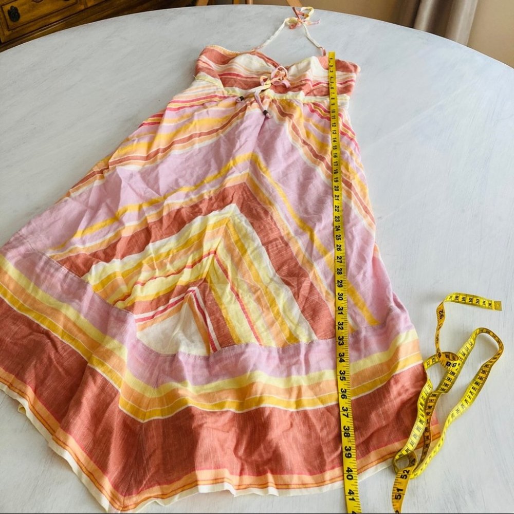 Anthropologie Multicolor Halter Dress - Picture 13 of 13